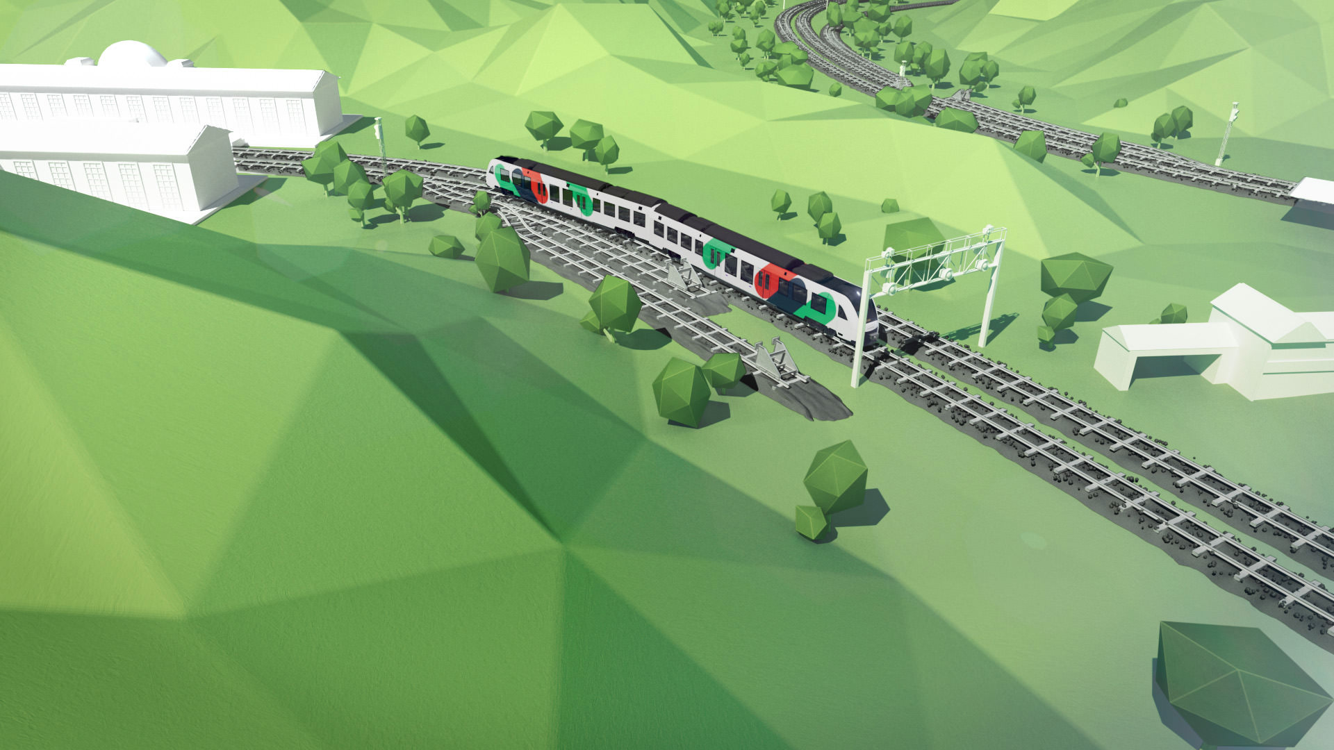 Alstom Green Traction Configurator Animation